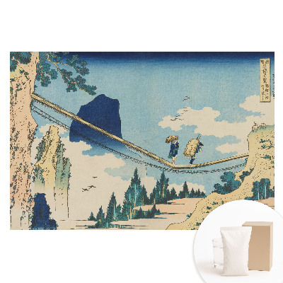 Papier peint intissé motif paysage japonais traditionnel