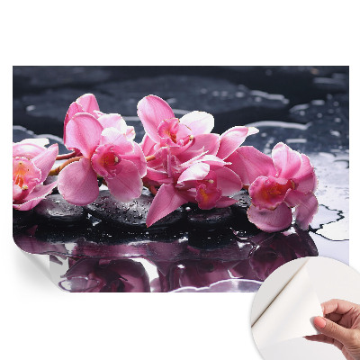 Papier peint autocollant élégance florale pour le salon