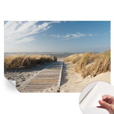 Papier peint autocollant pour le salon Chemin de la mer