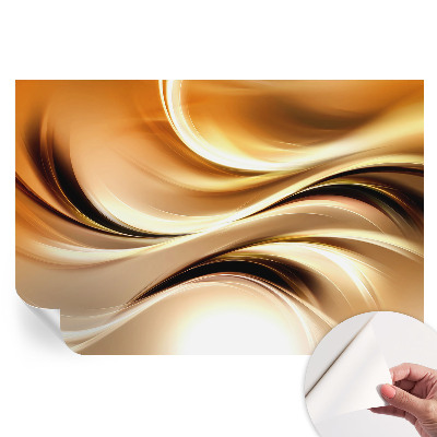 Papier peint photo moderne pour le salon Lignes de fluide