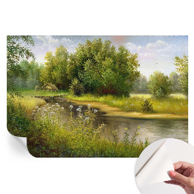 Papier peint photo autocollant paysage rural