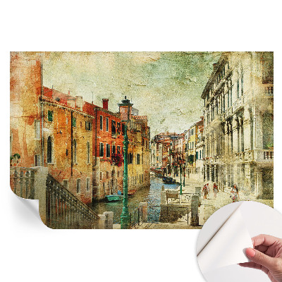 Papier peint photo moderne pour salon motif urbain