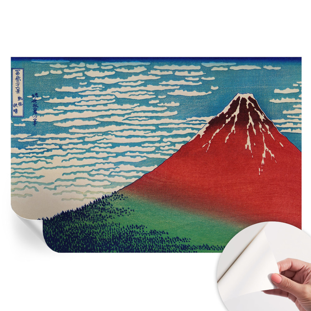 Papier peint photographique autocollant Montagne Rouge