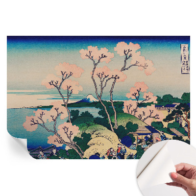 Papier peint autocollant fleurs de cerisier pour salon