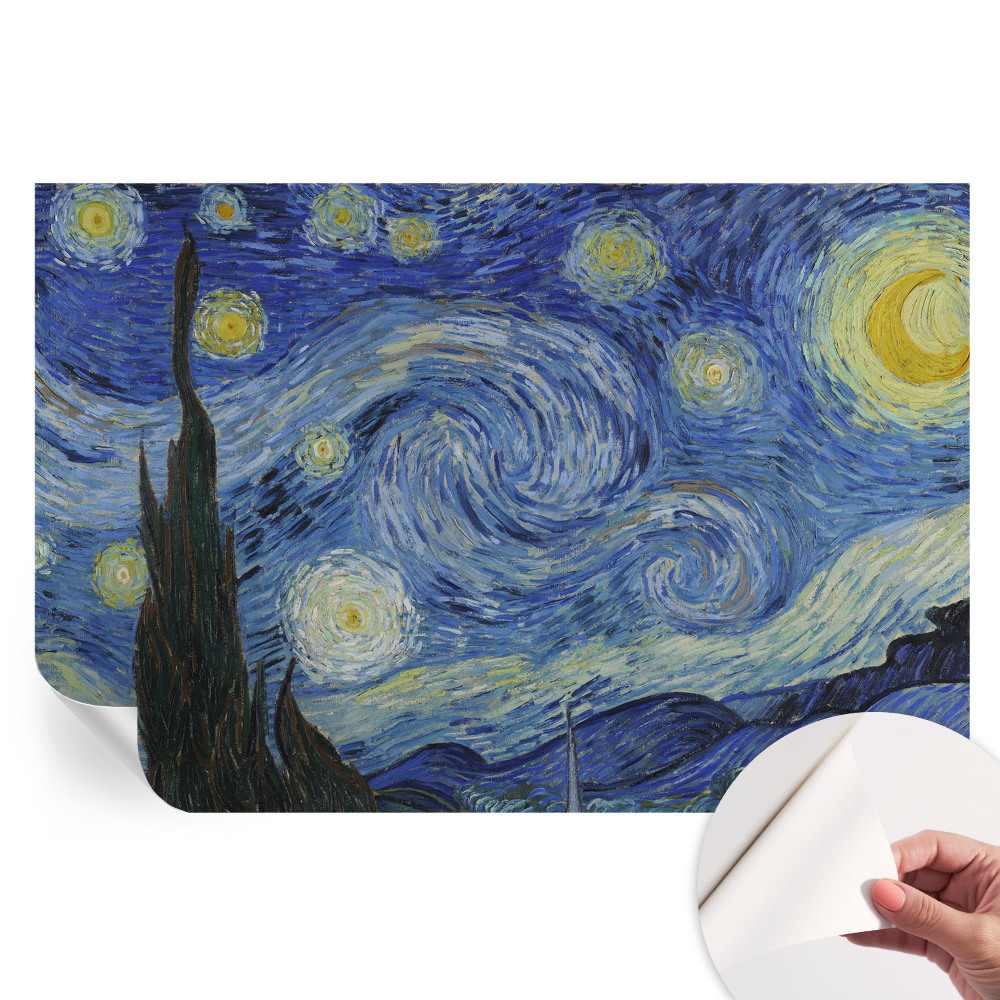 Papier peint photo moderne pour le salon Vortex nocturne