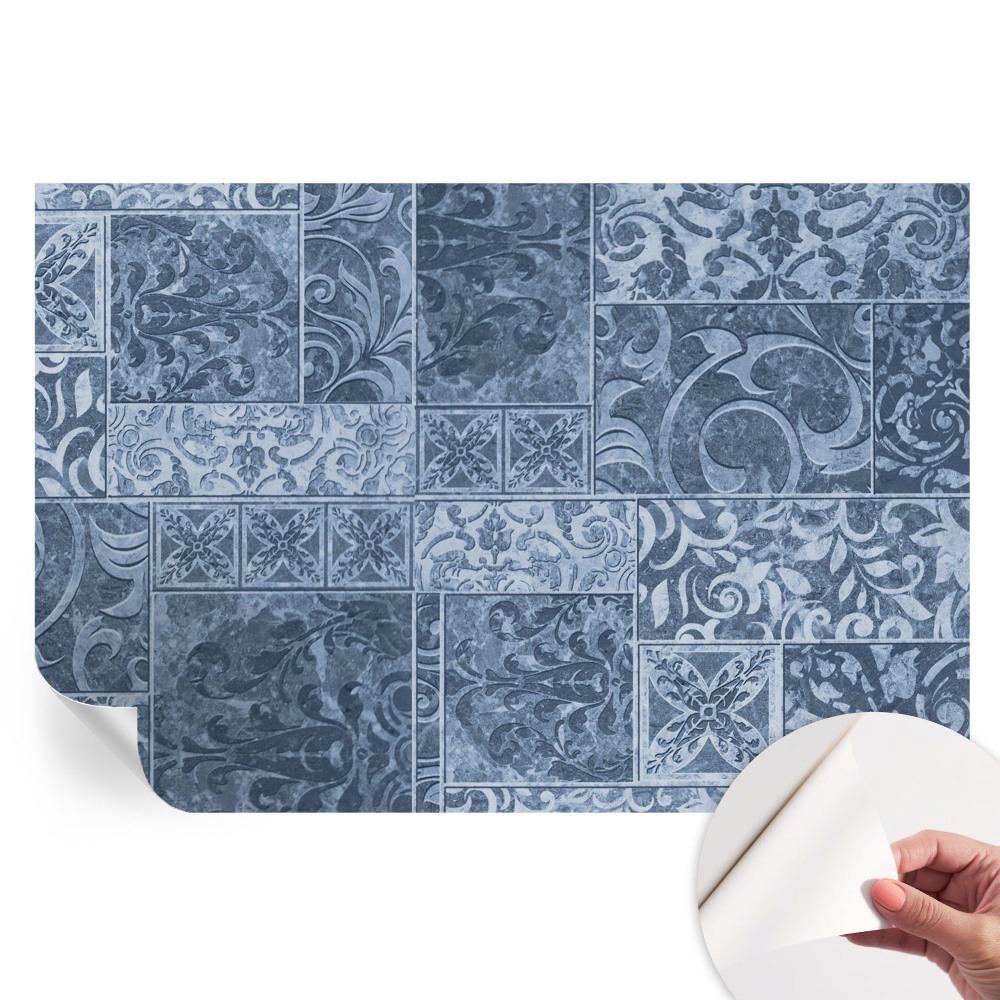 Papier peint photo autocollant pour la chambre ornements végétaux
