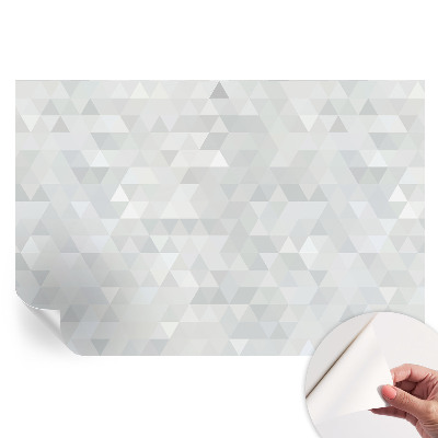 Papier peint autocollant pour salon motif gris