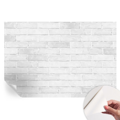 Papier peint photo autocollant motif mur de briques