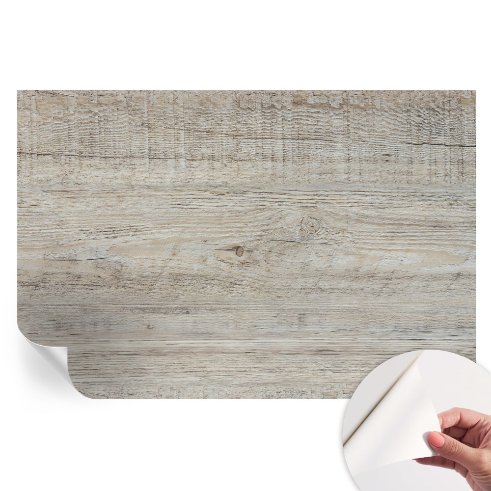 Papier peint photo moderne pour le salon anneaux en bois