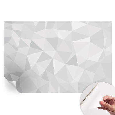 Papier peint photo autocollant motif mosaïque triangulaire