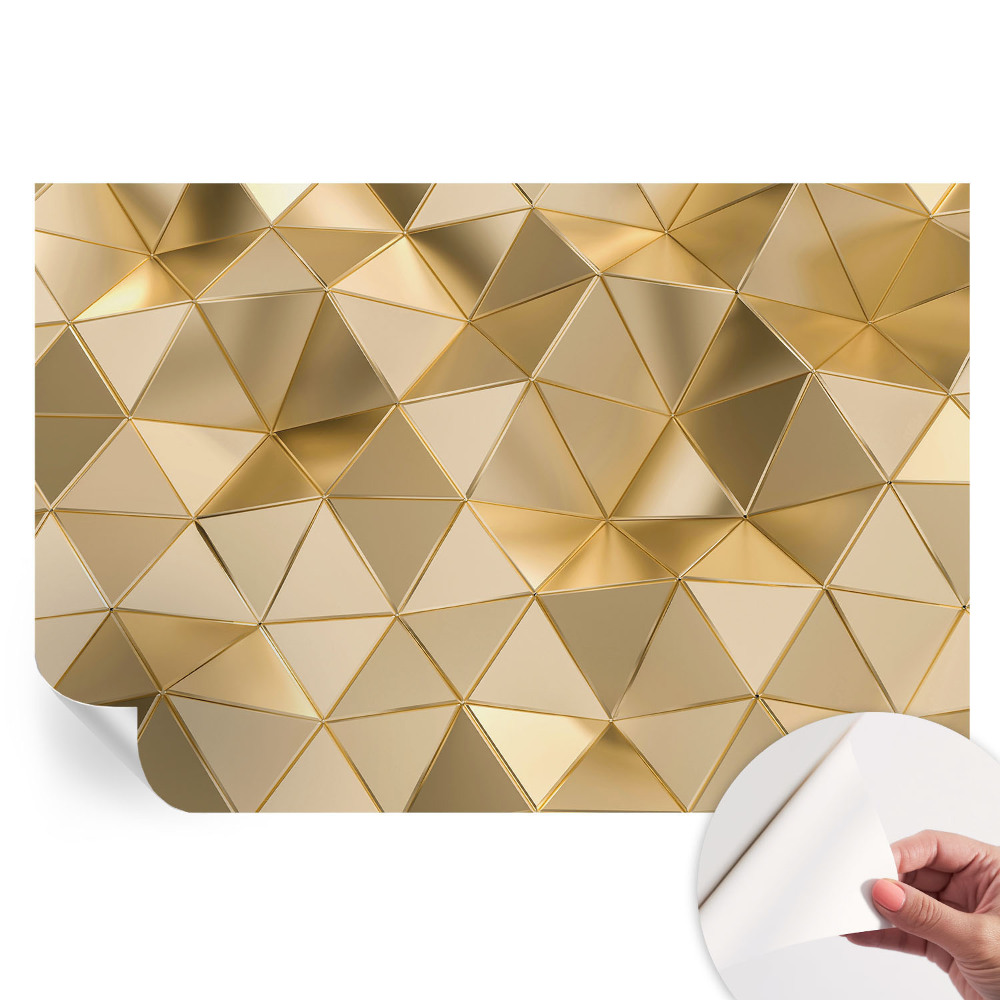 Papier peint photo moderne pour le salon Motifs triangulaires