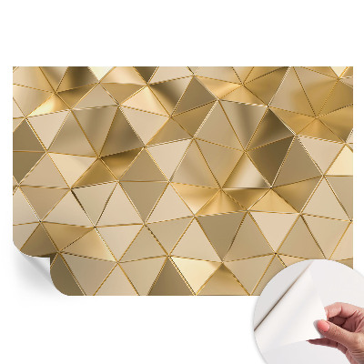 Papier peint photo moderne pour le salon Motifs triangulaires