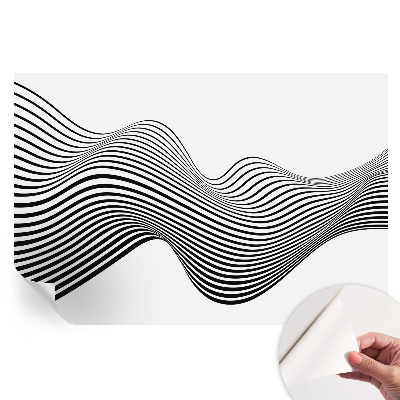 Papier peint photo autocollant pour la chambre Abstraction dynamique
