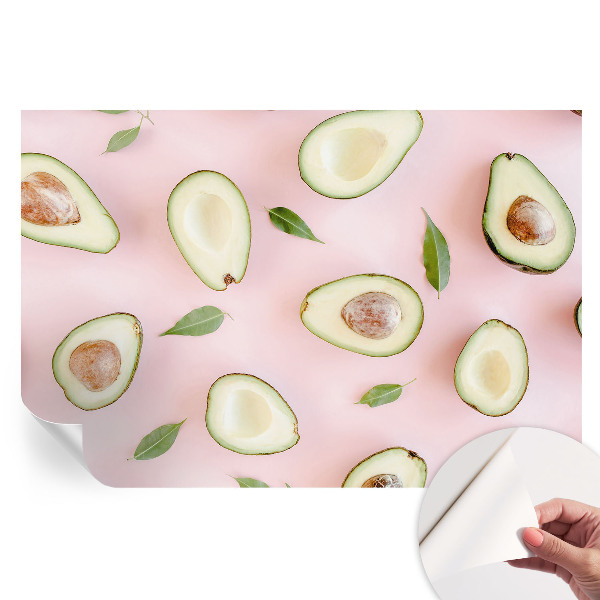 Papier peint photographique autocollant Composition de l'avocat
