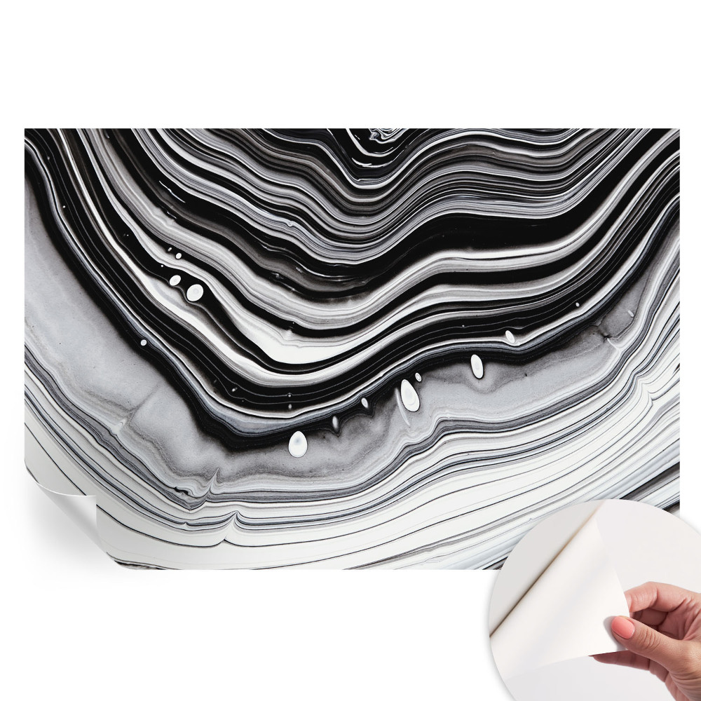 Papier peint photo moderne pour le salon ondes optiques