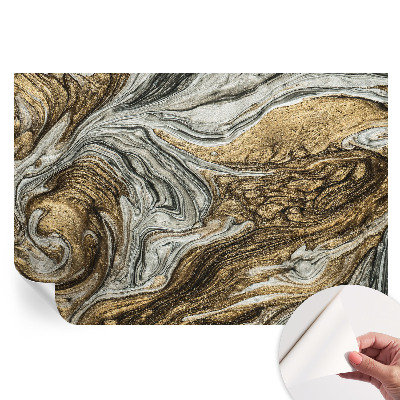 Fresque murale autocollante tourbillons abstraits