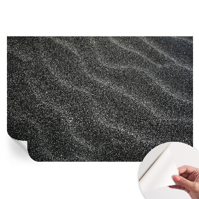 Papier peint photo autocollant vagues de sable