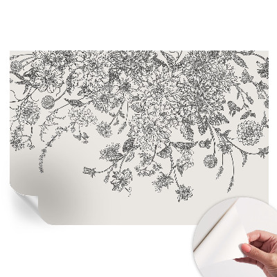 Papier peint photographique autocollant Motif floral