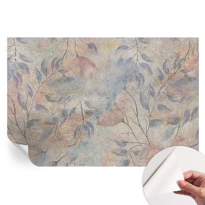 Papier peint photographique autocollant Feuilles abstraites