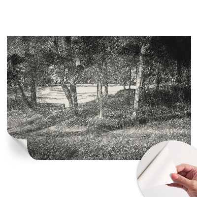 Papier peint photo autocollant Paysage paisible