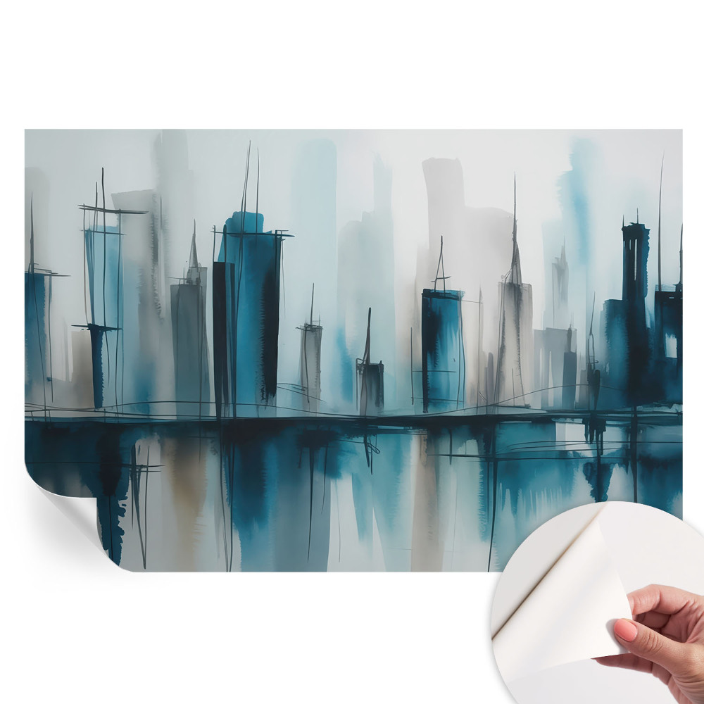 Papier peint autocollant paysages urbains pour salon