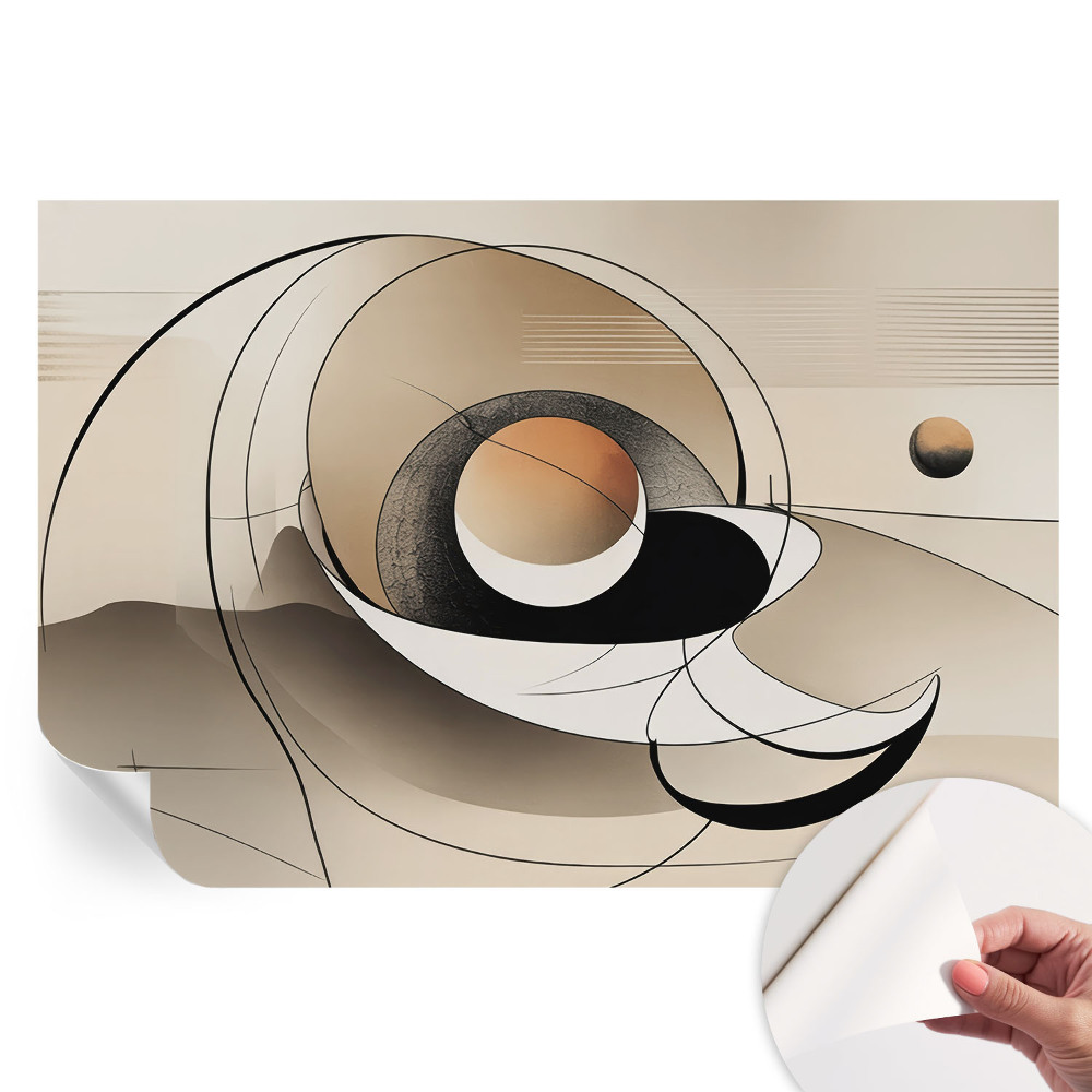 Papier peint photographique autocollant Abstraction harmonieuse