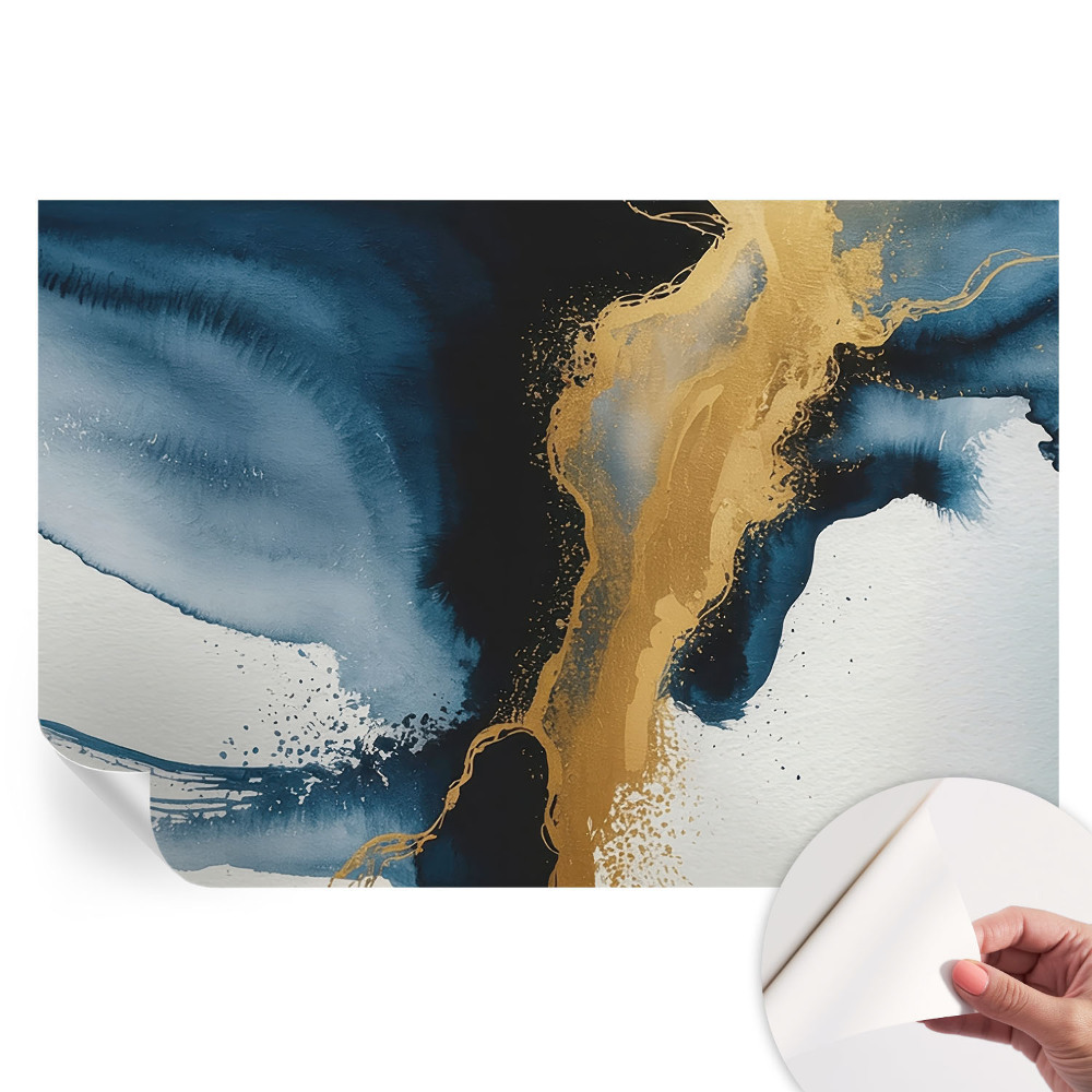 Papier peint photographique autocollant abstraction colorée