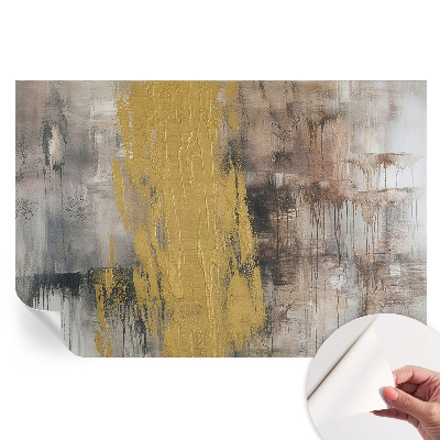 Papier peint autocollant pour le salon Vision abstraite