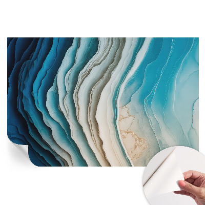 Papier peint autocollant pour le salon Vagues d'harmonie