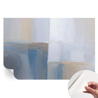 Fresque murale autocollante Abstraction harmonieuse