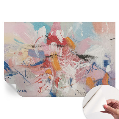 Papier peint photo autocollant Abstraction harmonieuse pour chambre