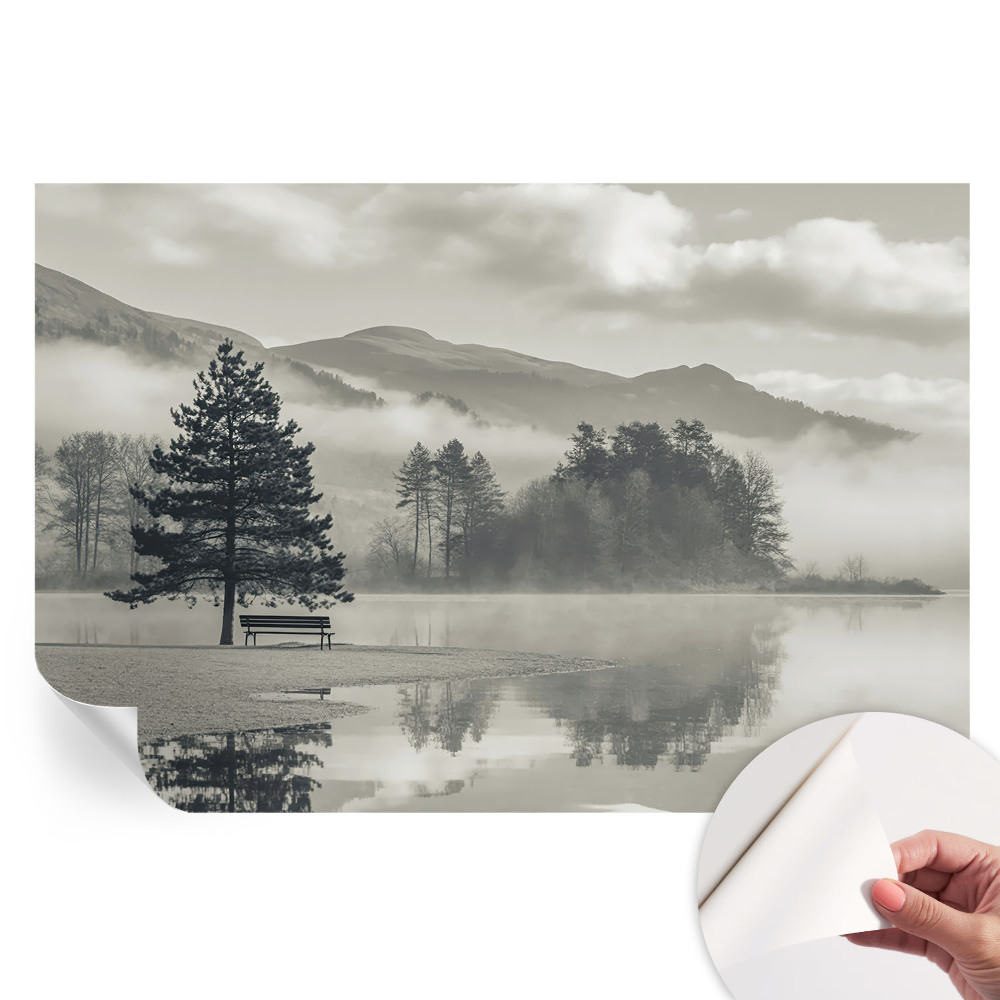 Papier peint autocollant paysage romantique pour salon