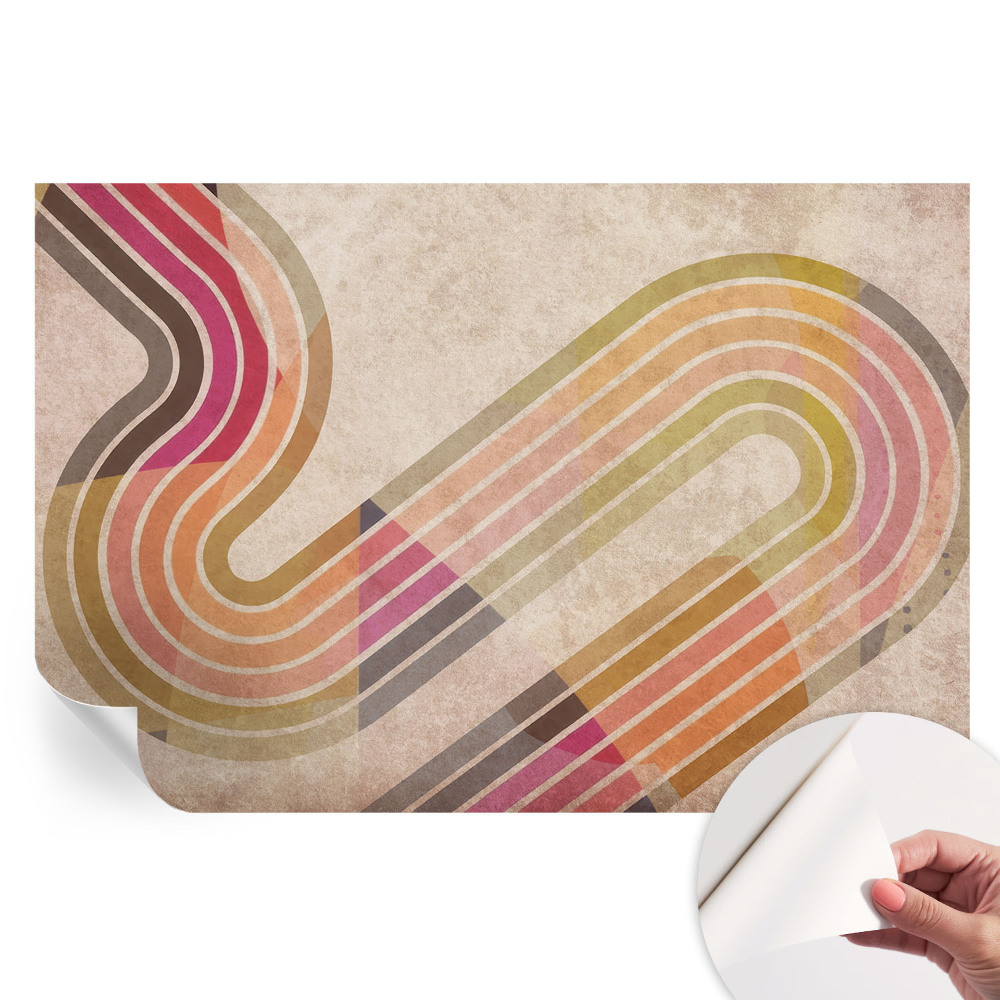 Papier peint photographique autocollant Lignes géométriques