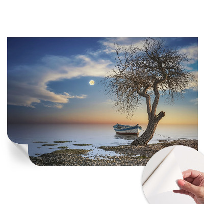 Papier peint autocollant pour le salon Un paysage paisible