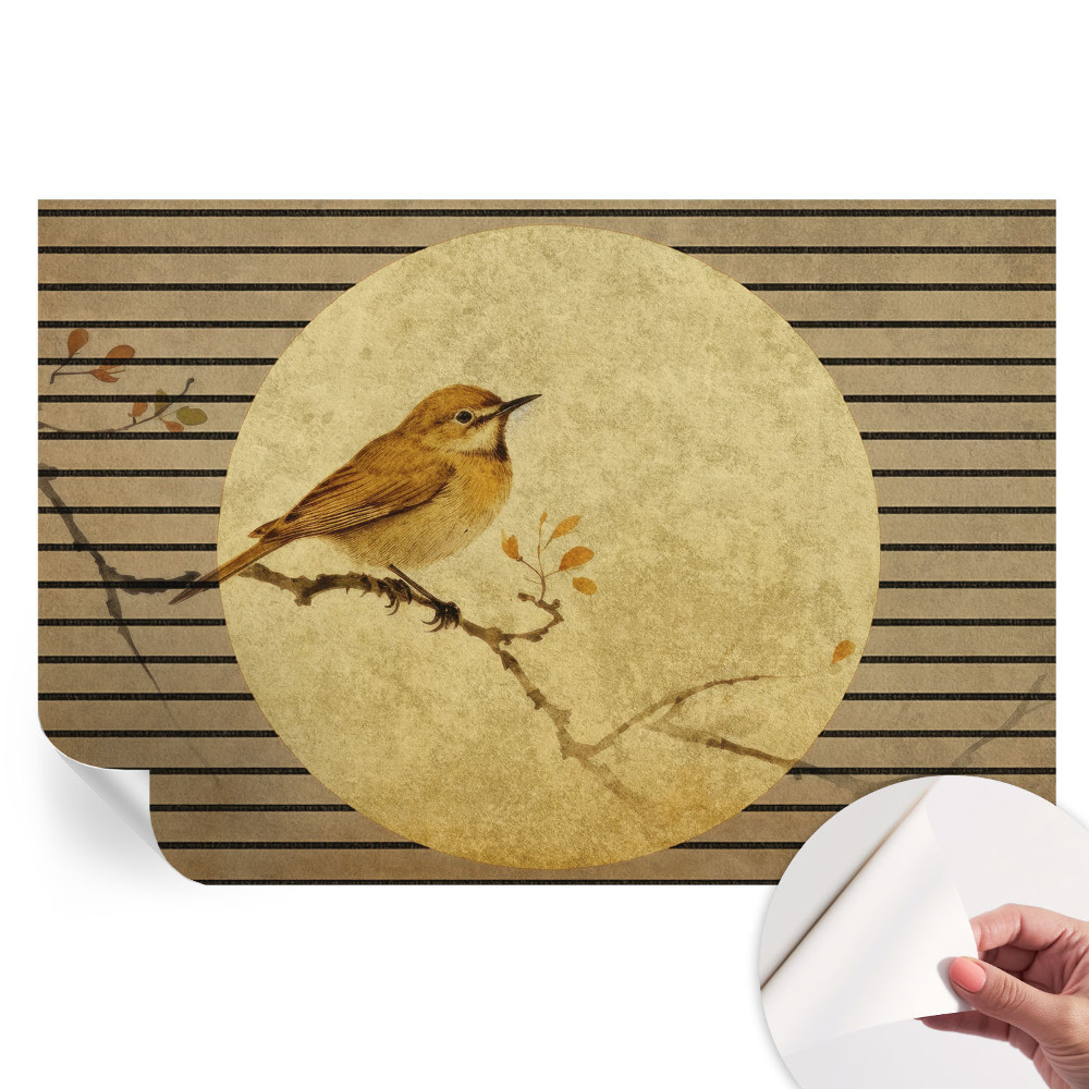 Papier peint photographique autocollant Oiseau harmonieux