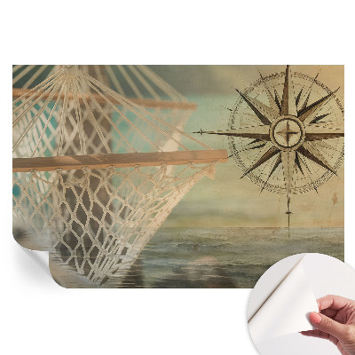 Papier peint photo autocollant pour la chambre Détente en mer