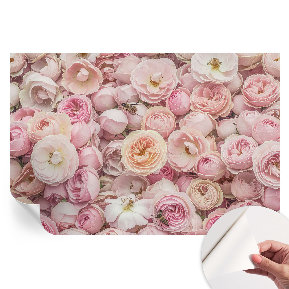 Papier peint photo autocollant pour la chambre De magnifiques fleurs