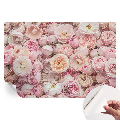 Papier peint photo autocollant pour la chambre De magnifiques fleurs