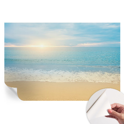 Papier peint photo autocollant Lever du soleil pour la chambre