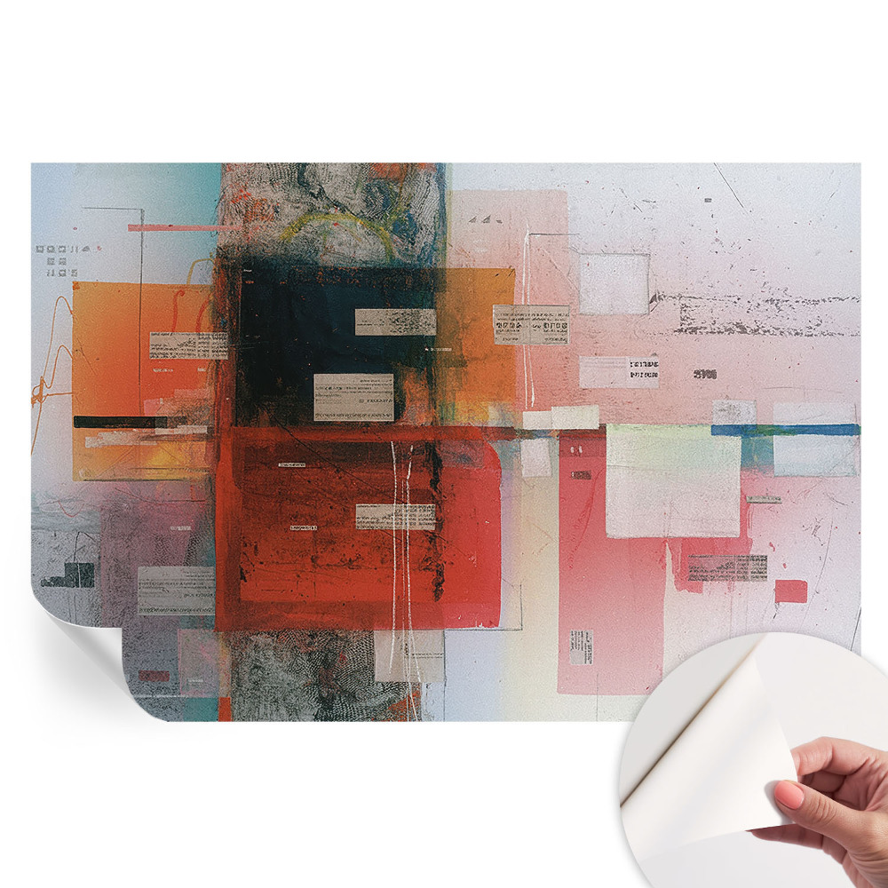 Papier peint photo moderne pour le salon Composition abstraite
