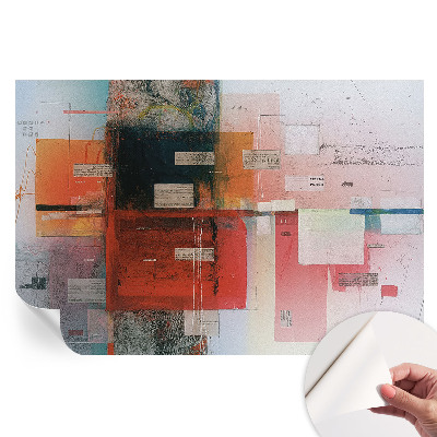 Papier peint photo moderne pour le salon Composition abstraite