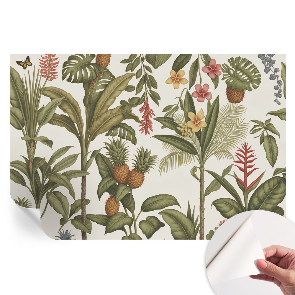 Papier peint photo moderne pour le salon Nature exotique