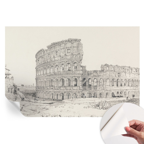 Papier peint photo autocollant pour la chambre ruines antiques
