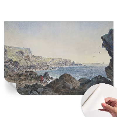 Papier peint photo moderne pour le salon Une côte tranquille