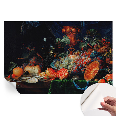 Papier peint photo autocollant pour la chambre abondance fruitée