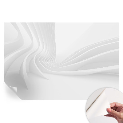 Papier peint autocollant pour le salon Lignes ondulées