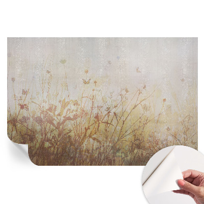 Papier peint photo moderne pour le salon Harmonie des prairies