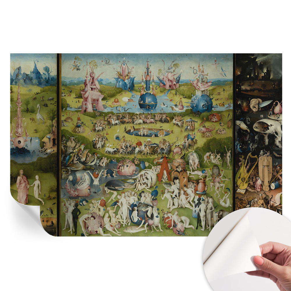 Papier peint photo autocollant pour la chambre Le jardin secret