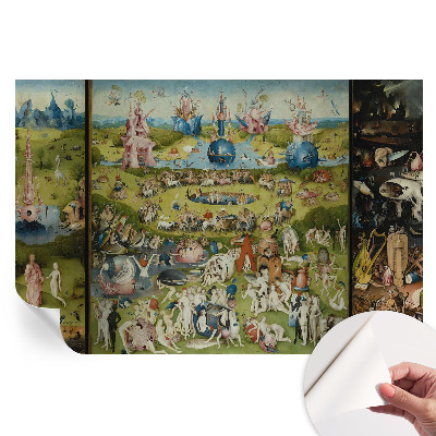 Papier peint photo autocollant pour la chambre Le jardin secret