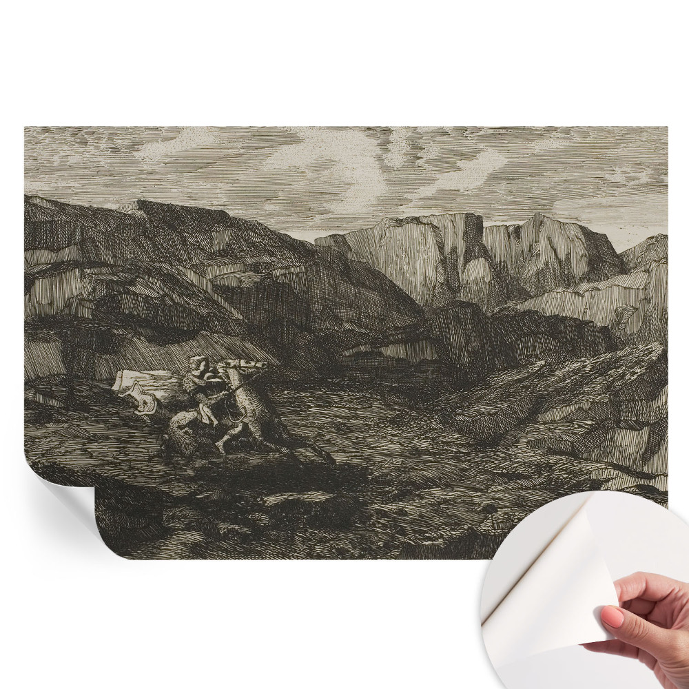 Papier peint photo autocollant voyage en montagne